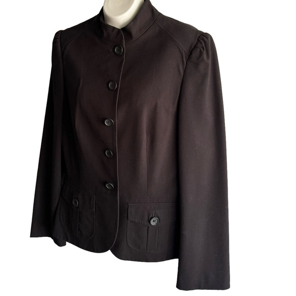 Banana Republic lined blazer, Size 8, buttoned front pockets. - Picture 1 of 5